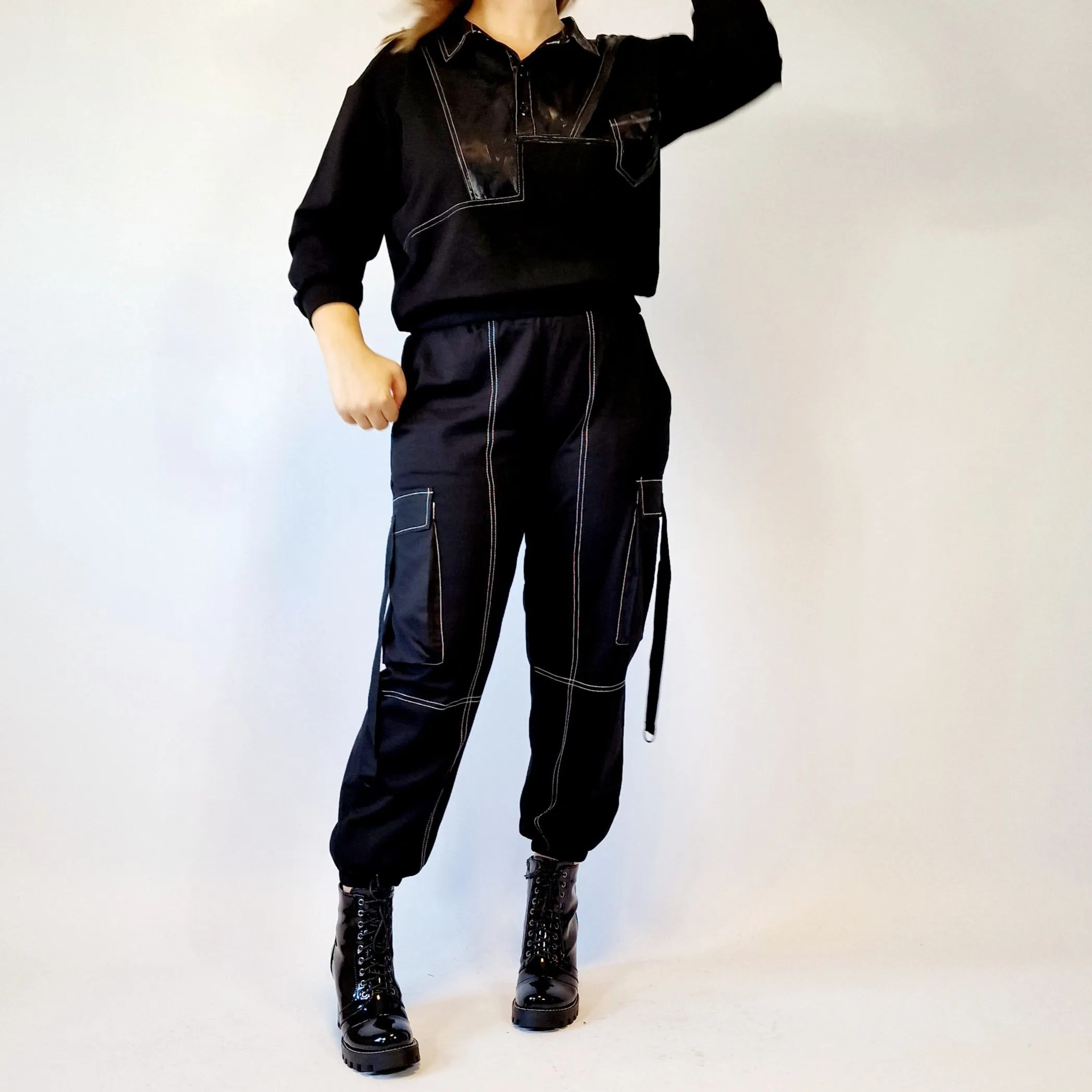 Simple Moderne 80's Style Trousers