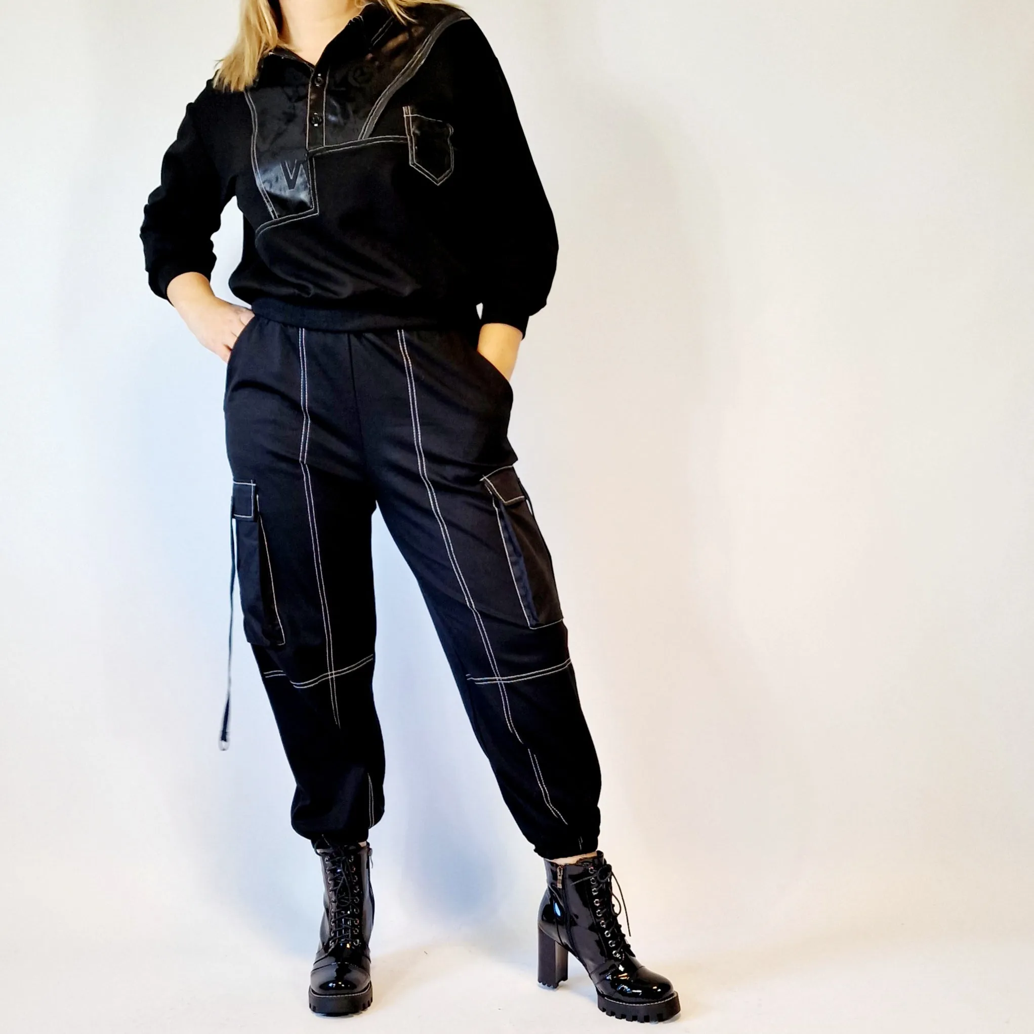 Simple Moderne 80's Style Trousers