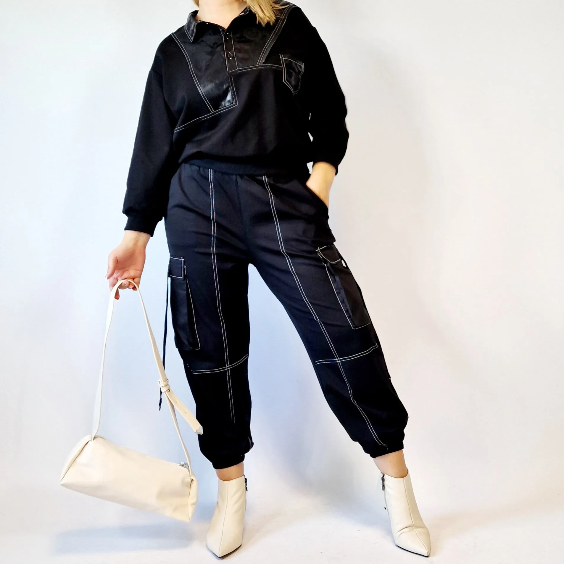 Simple Moderne 80's Style Trousers