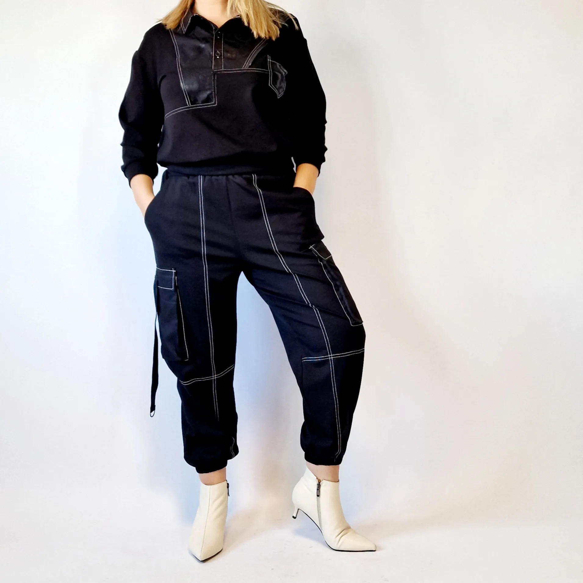 Simple Moderne 80's Style Trousers