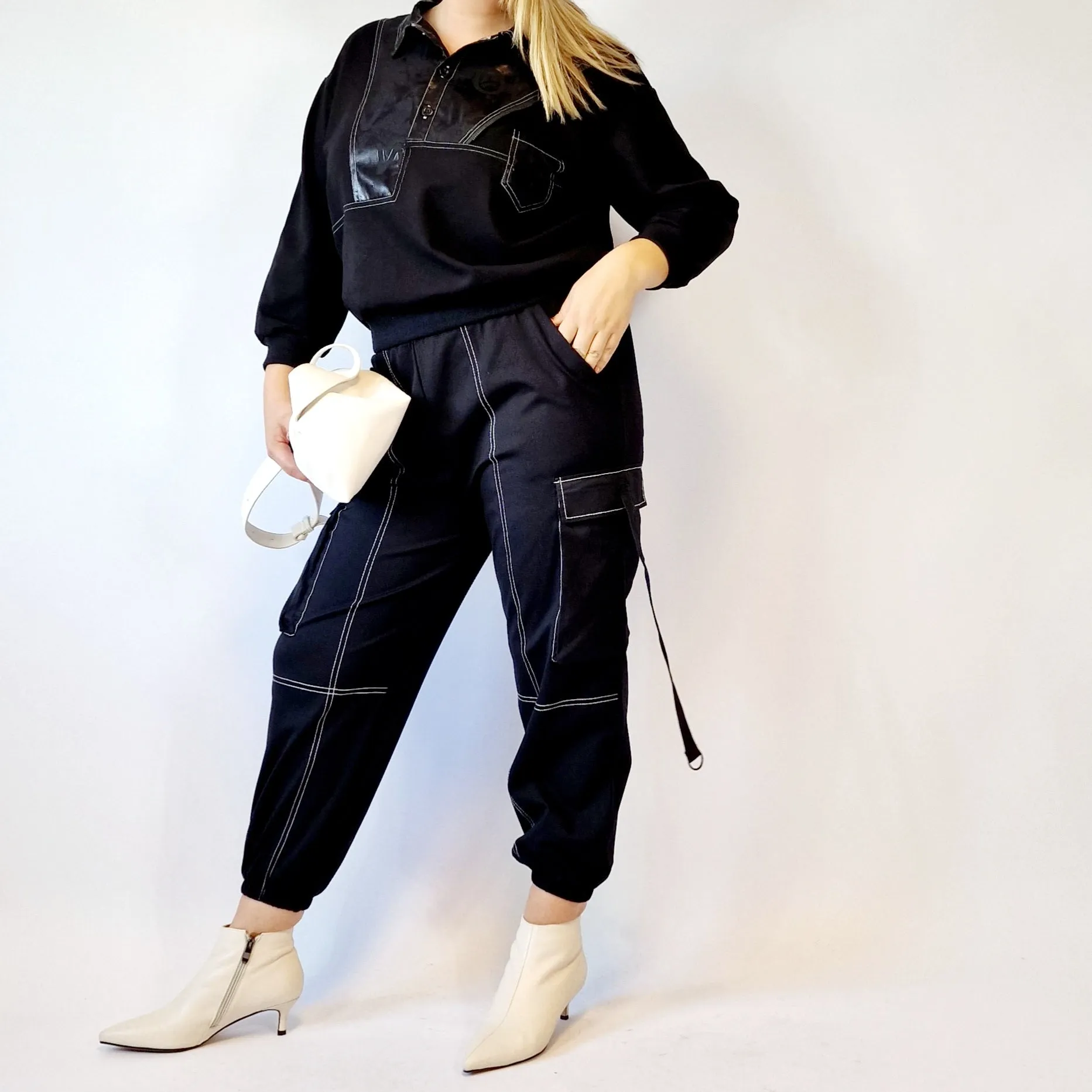 Simple Moderne 80's Style Trousers