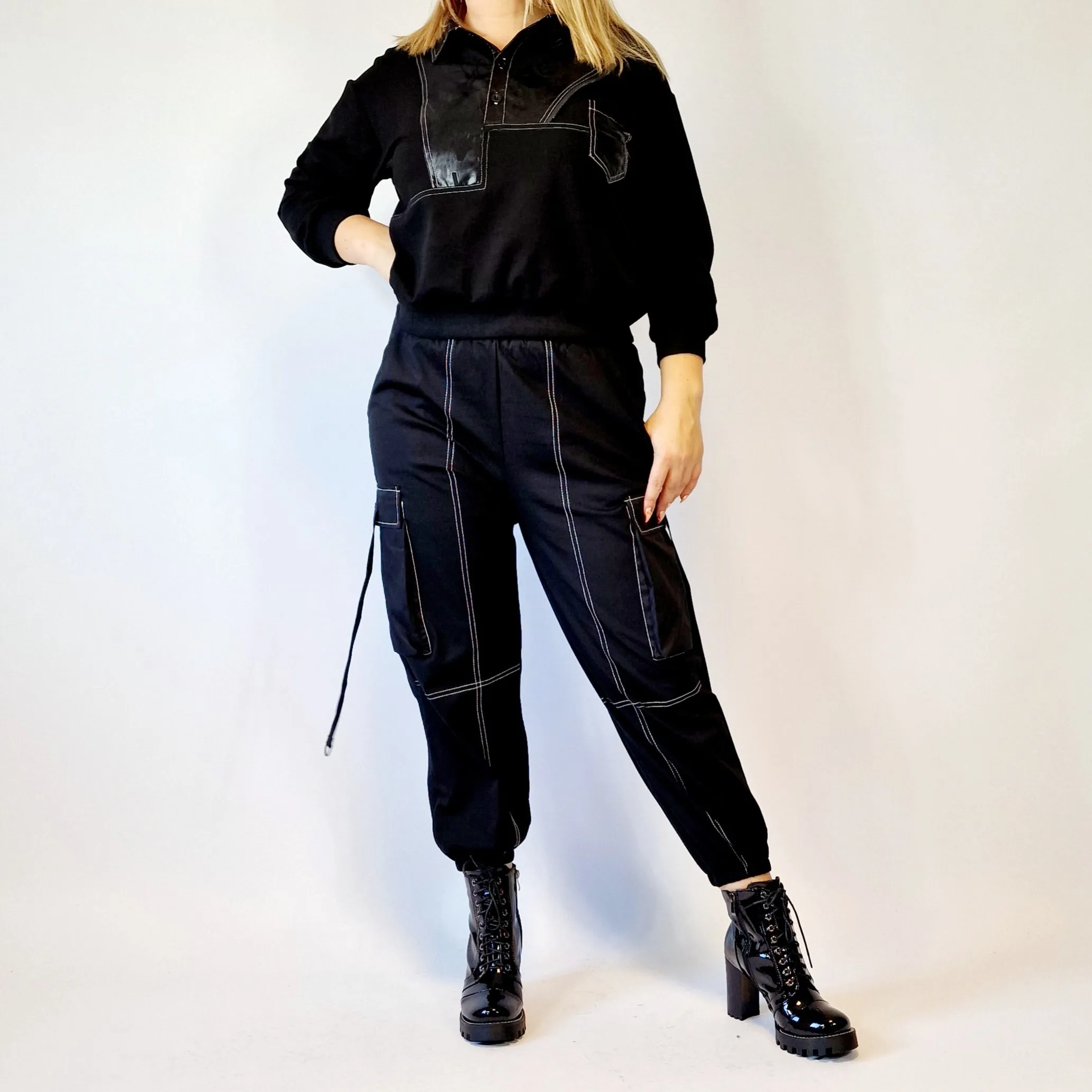 Simple Moderne 80's Style Trousers