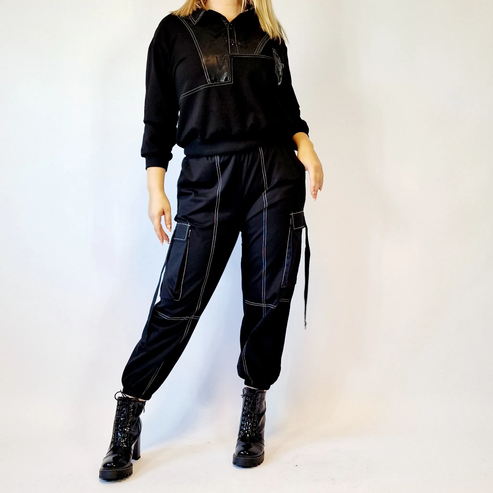 Simple Moderne 80's Style Trousers