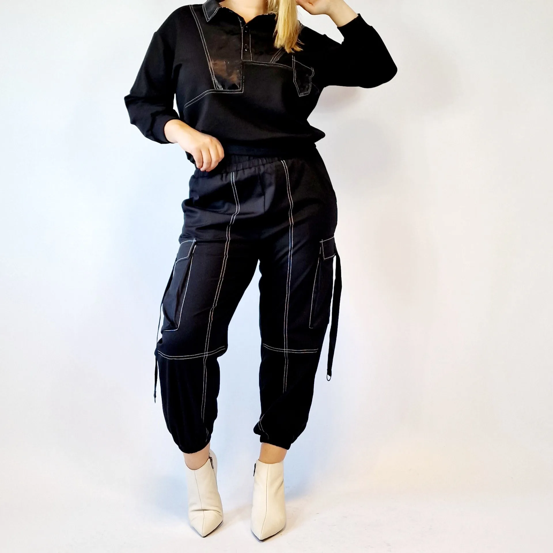 Simple Moderne 80's Style Trousers