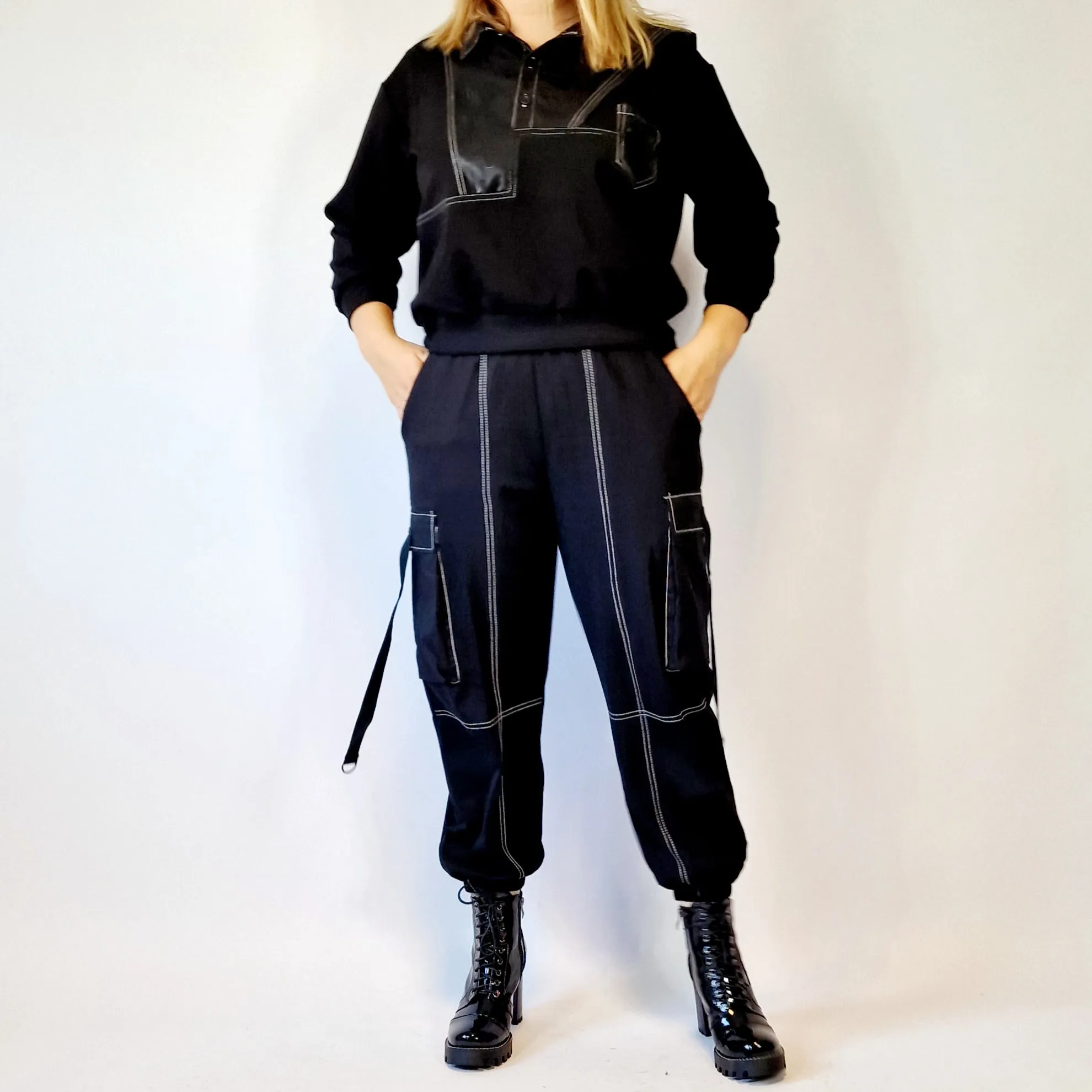 Simple Moderne 80's Style Trousers