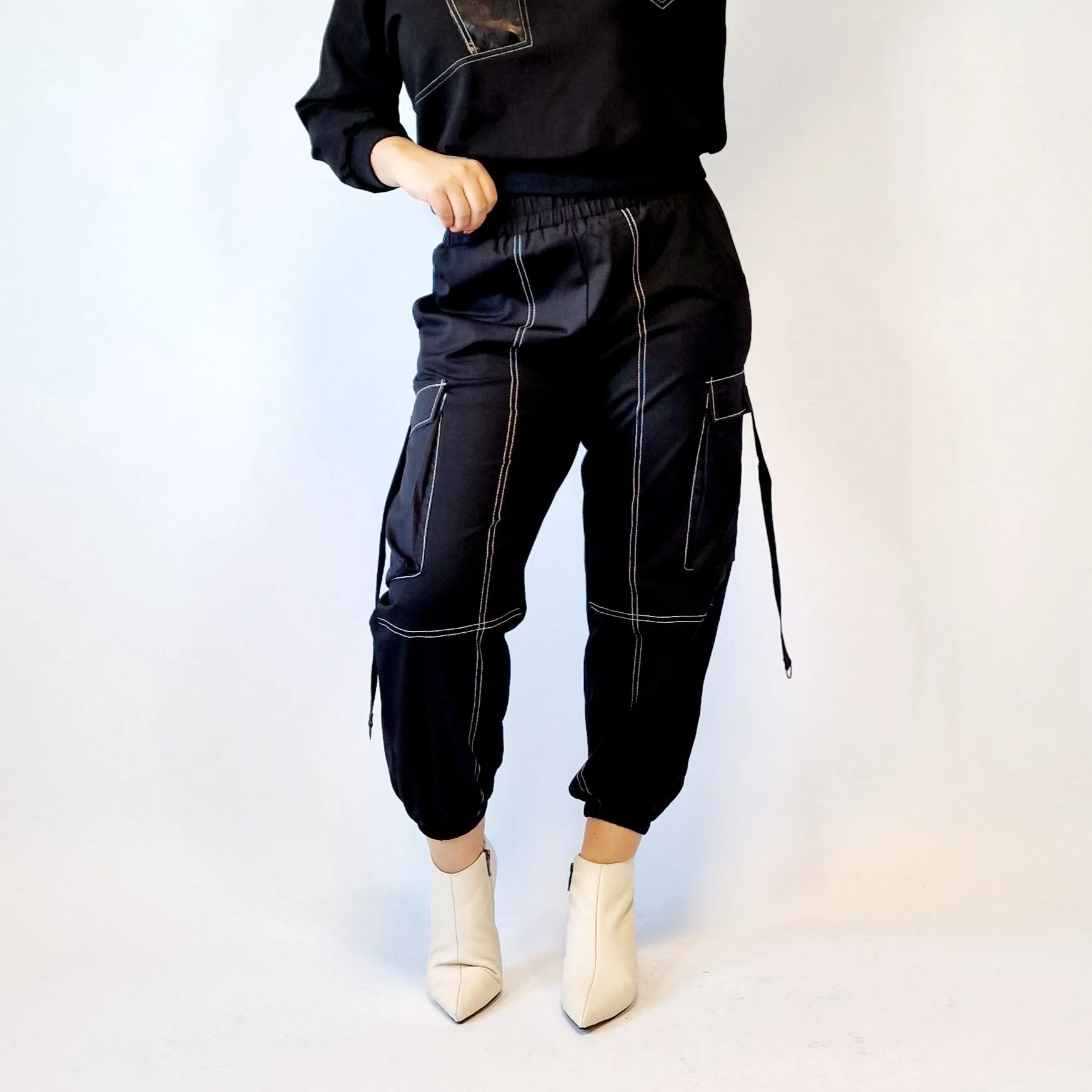 Simple Moderne 80's Style Trousers