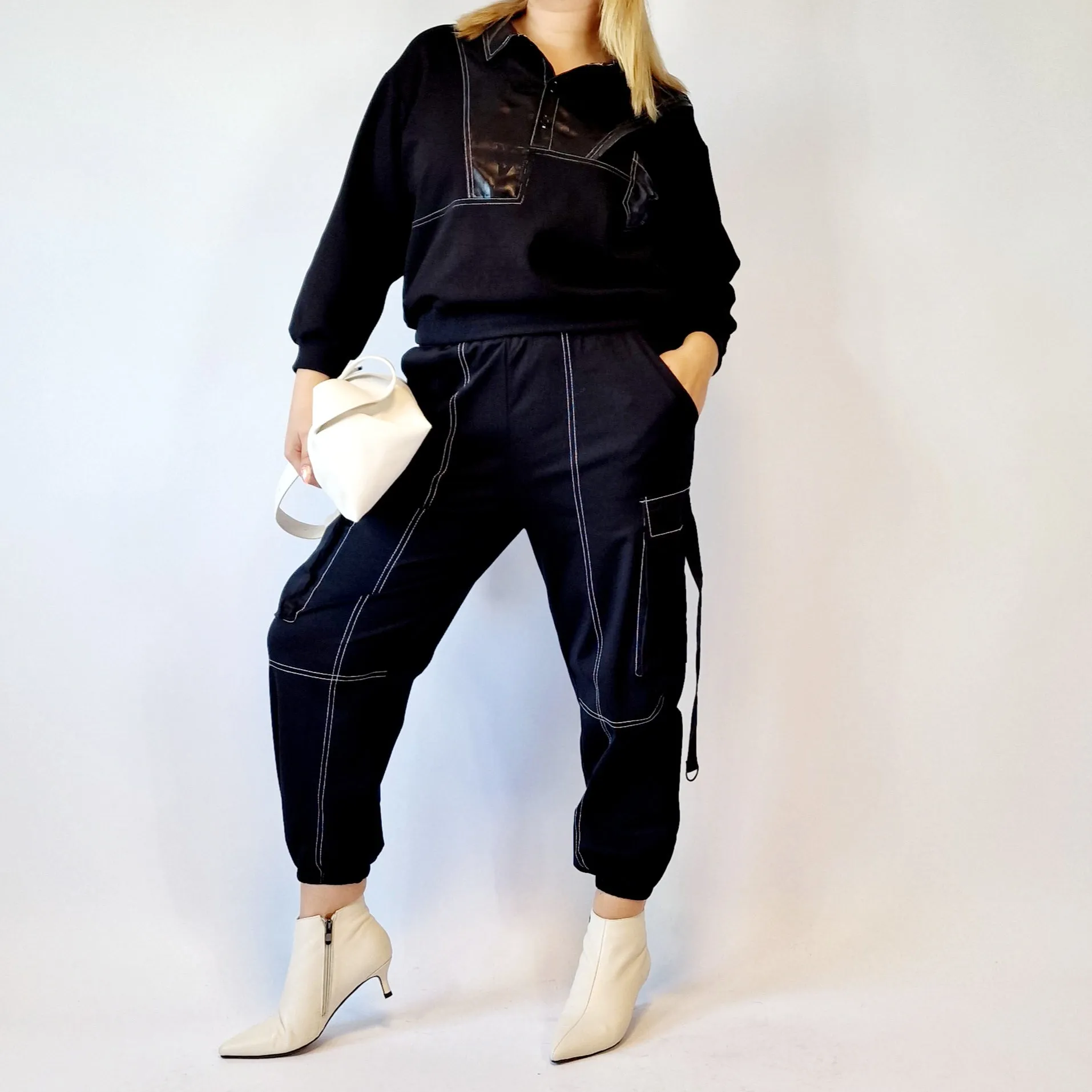 Simple Moderne 80's Style Trousers