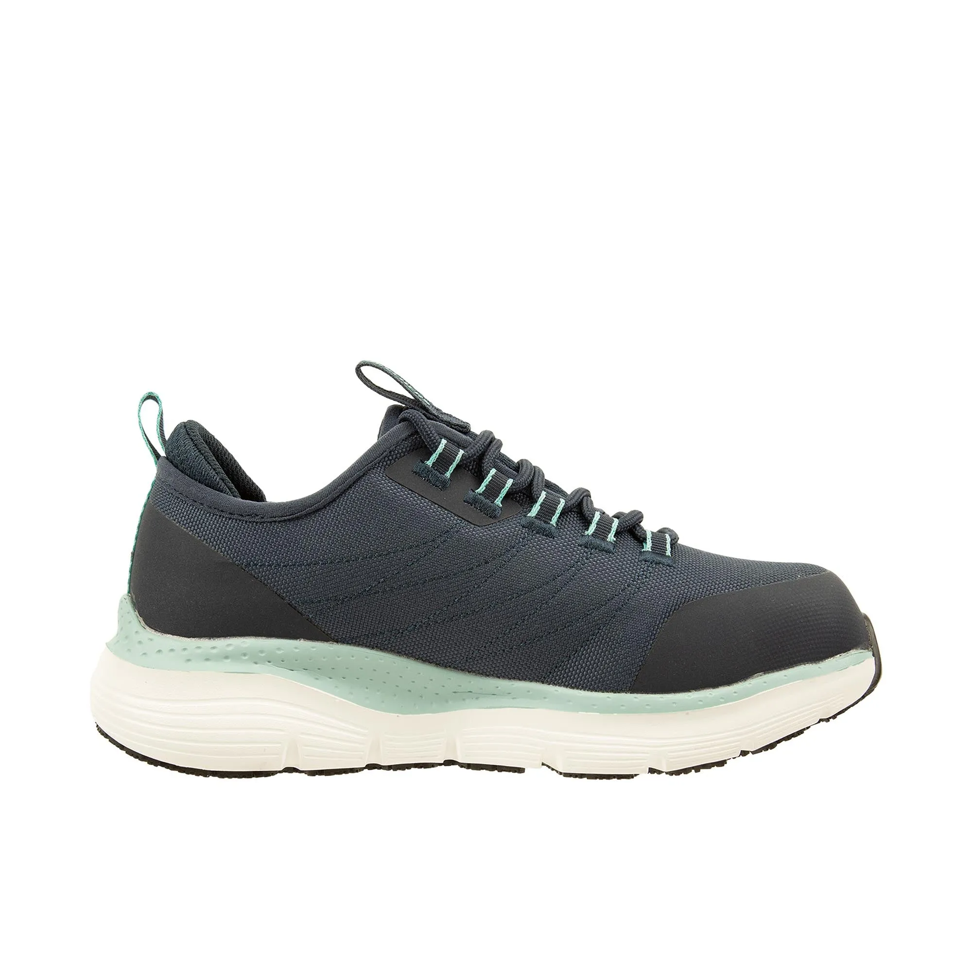 Skechers Womens Arch Fit SR - Ebinal Composite Toe Navy/Aqua