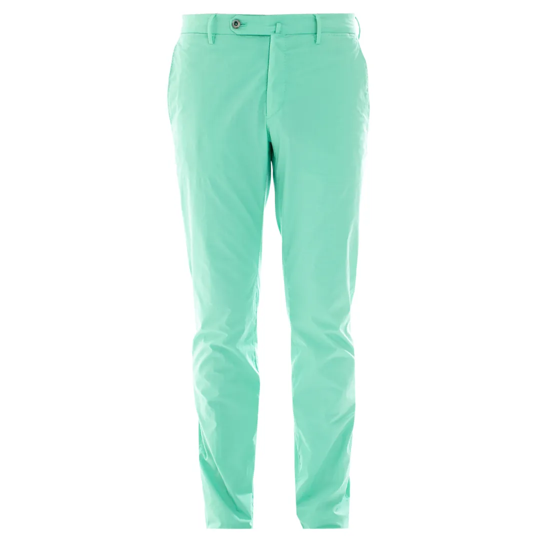 SLIM POPLIN PANT GREEN