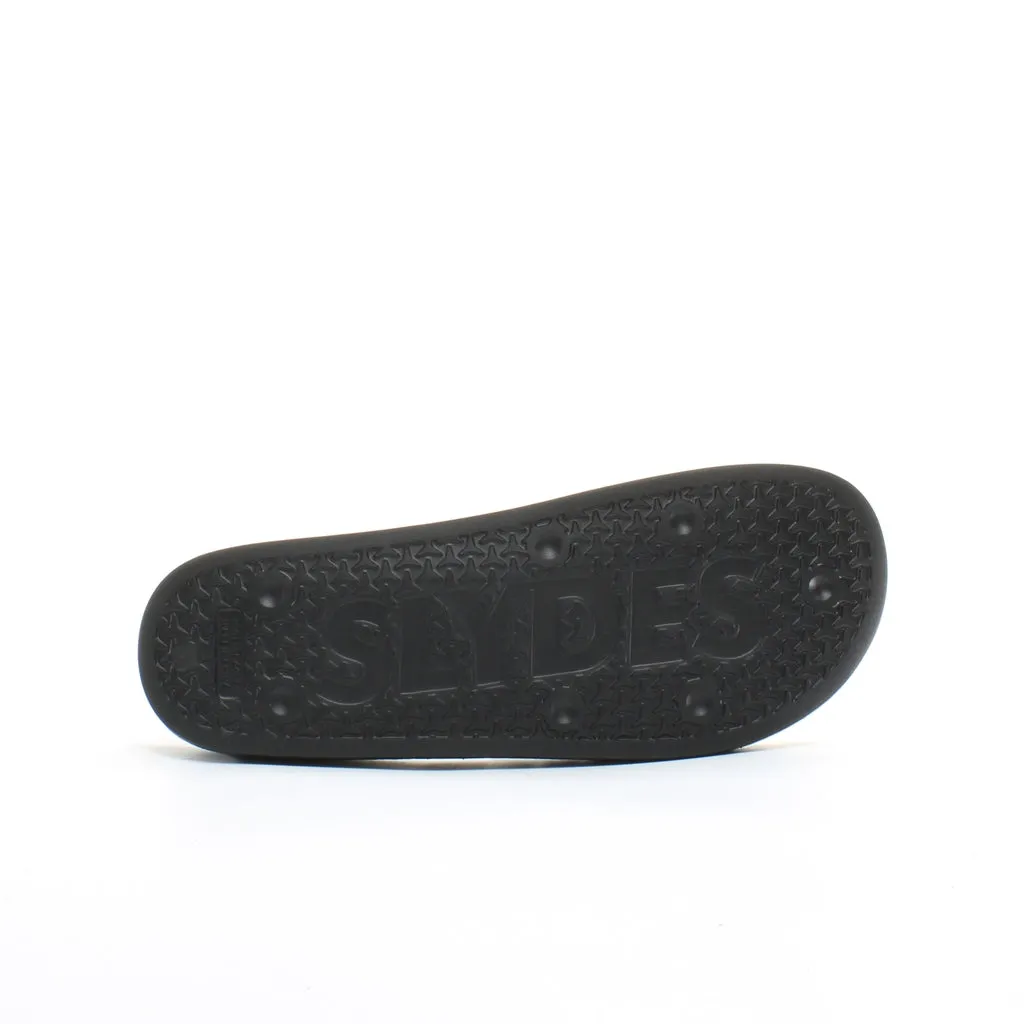 Slydes Varsity Black Sliders - Mens