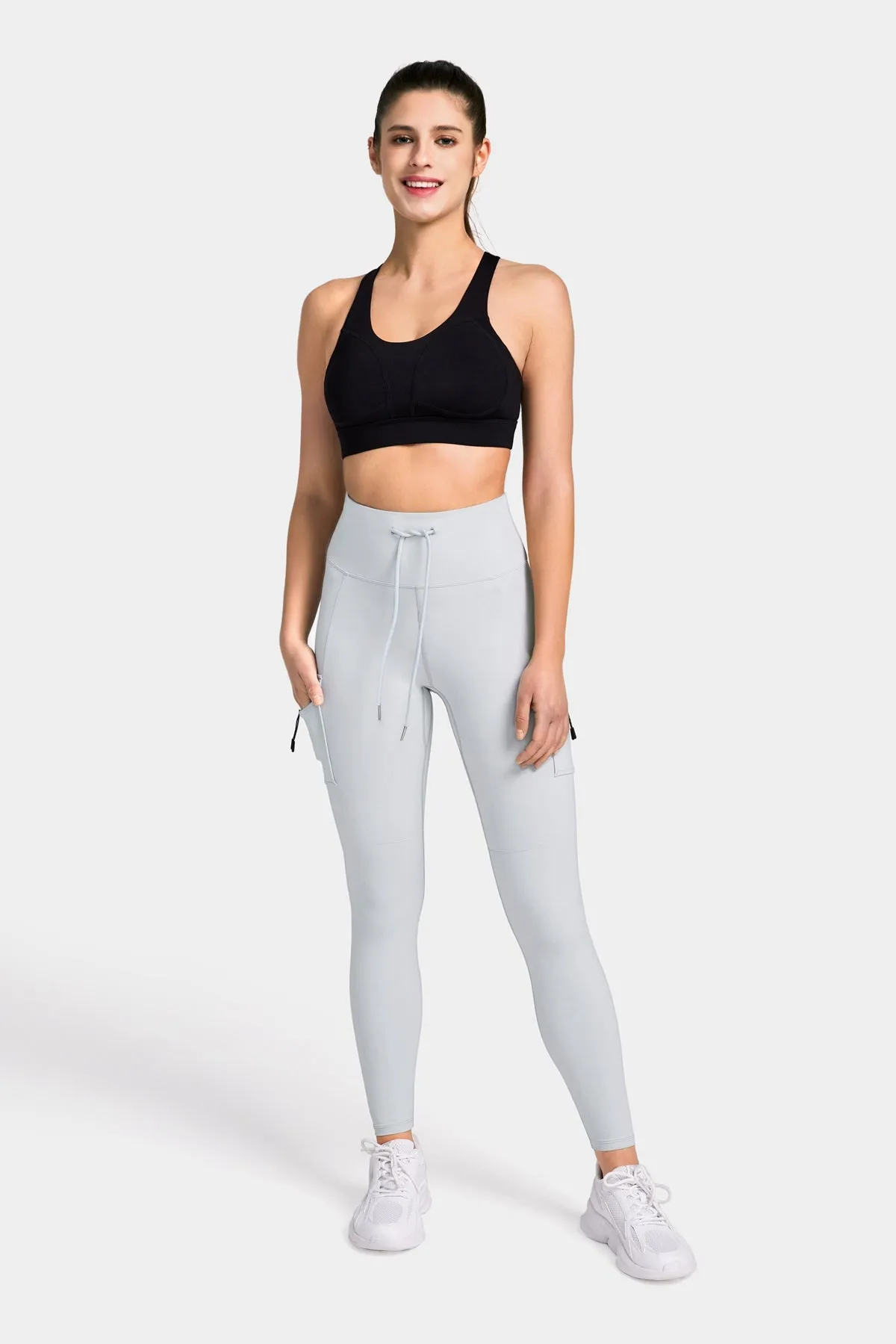 Supportive Mid-Rise Hiking Leggings