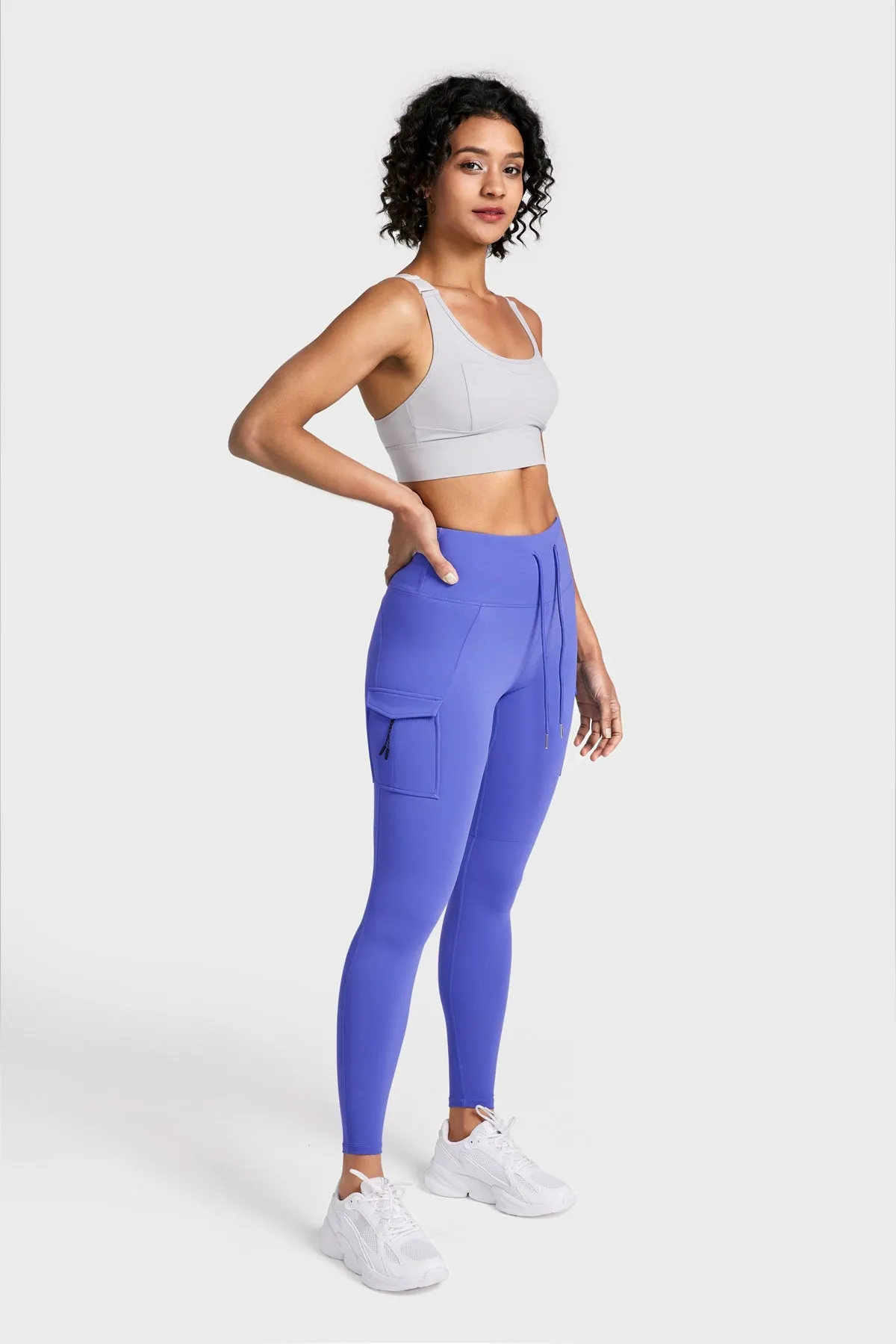 Supportive Mid-Rise Hiking Leggings