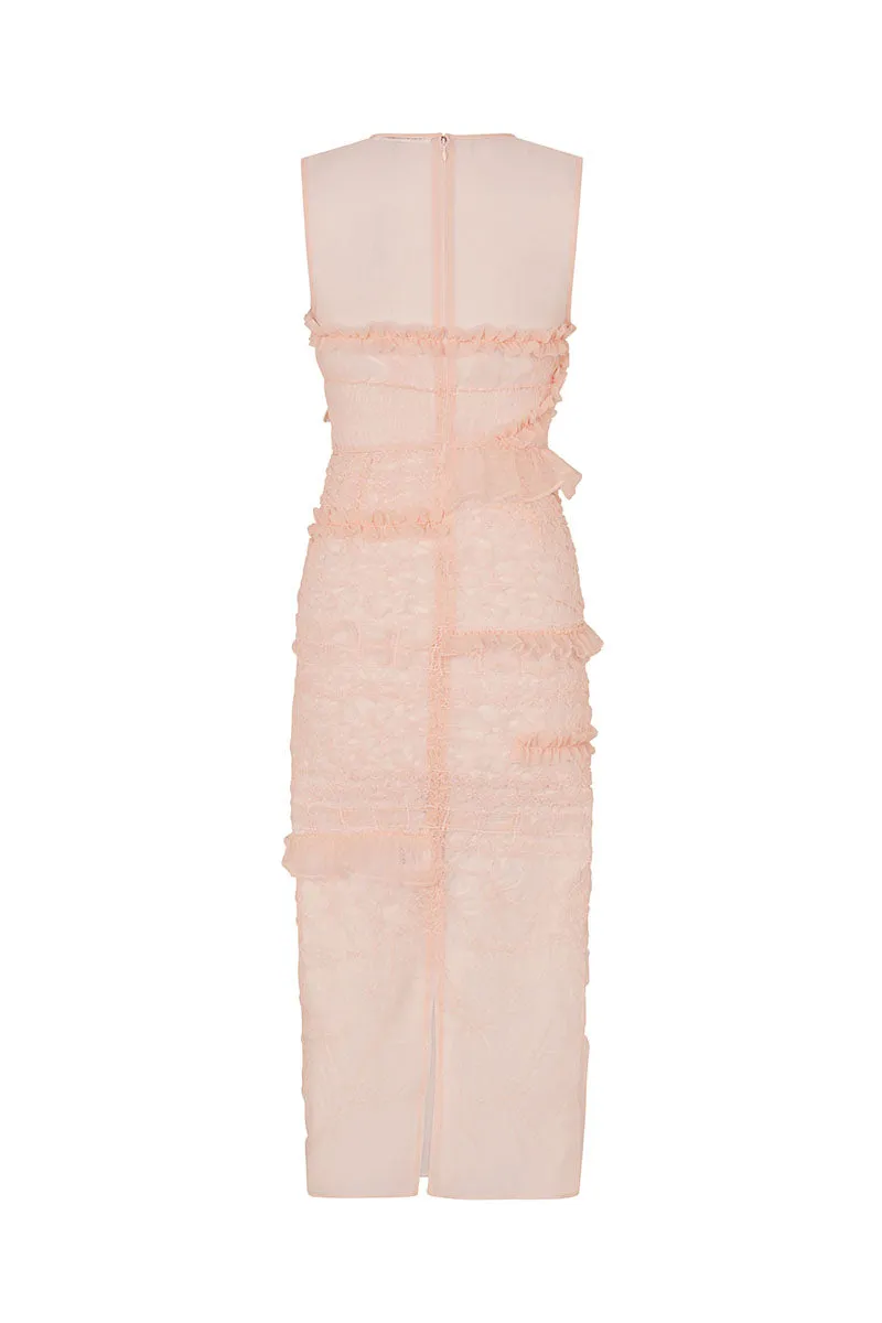 VANDA | DRESS ORGANZA LIGHT PINK