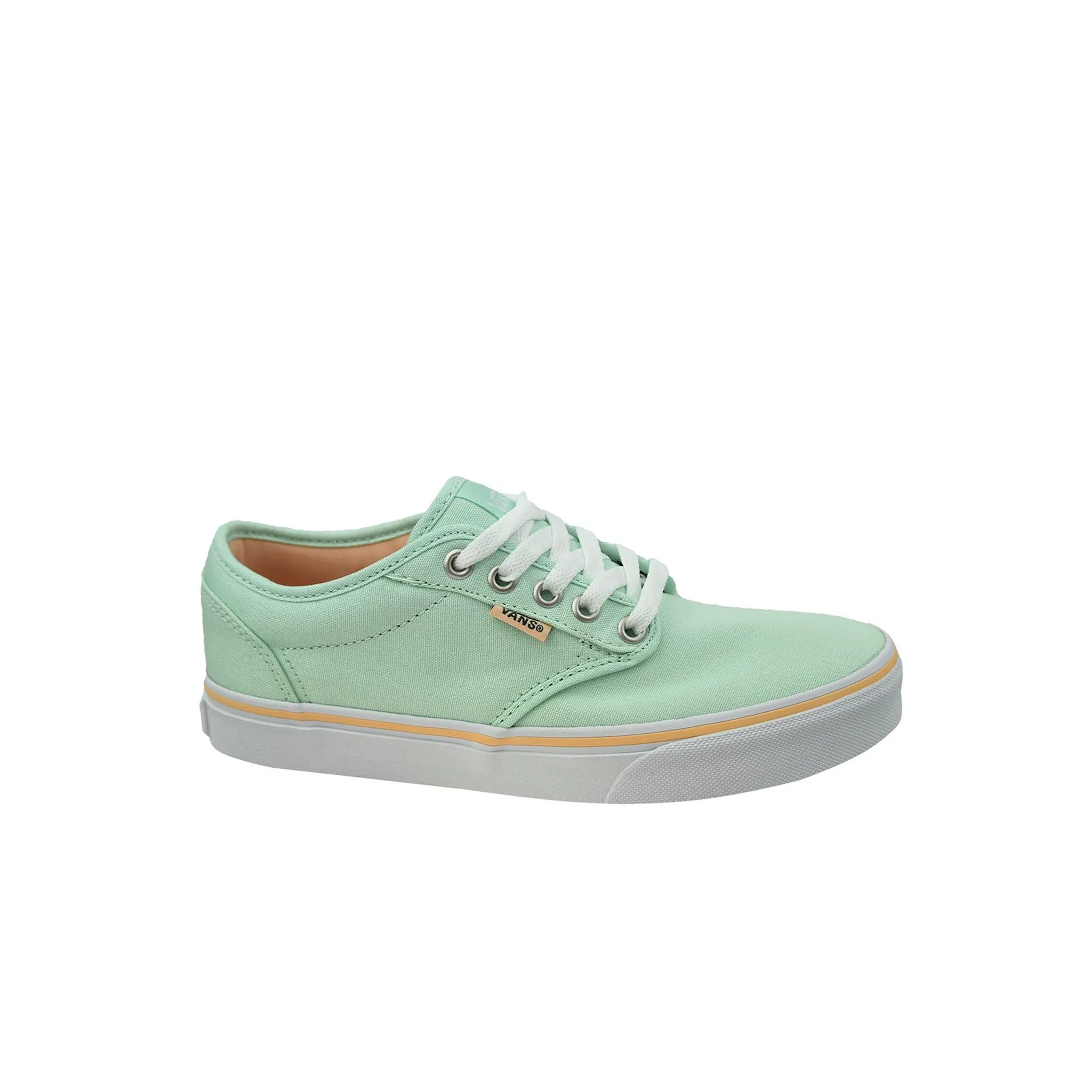 Vans Atwood Bay Lace-Up Green Canvas Womens Plimsolls 348XMY3