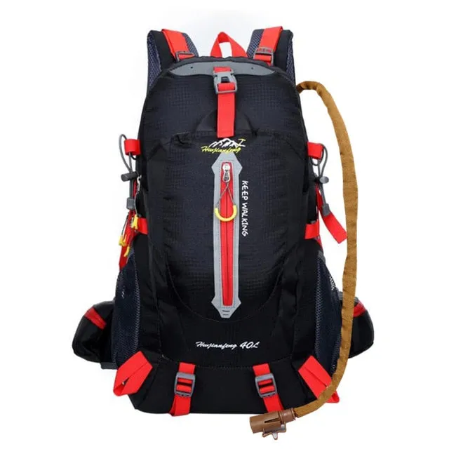 Waterproof 40L Climbing Backpack Rucksack for Outdoor Hiking Trekking