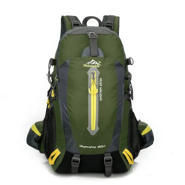 Waterproof 40L Climbing Backpack Rucksack for Outdoor Hiking Trekking