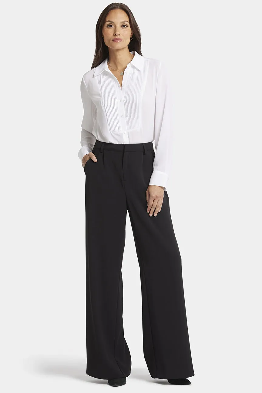 Wide Leg Trouser Black | Black