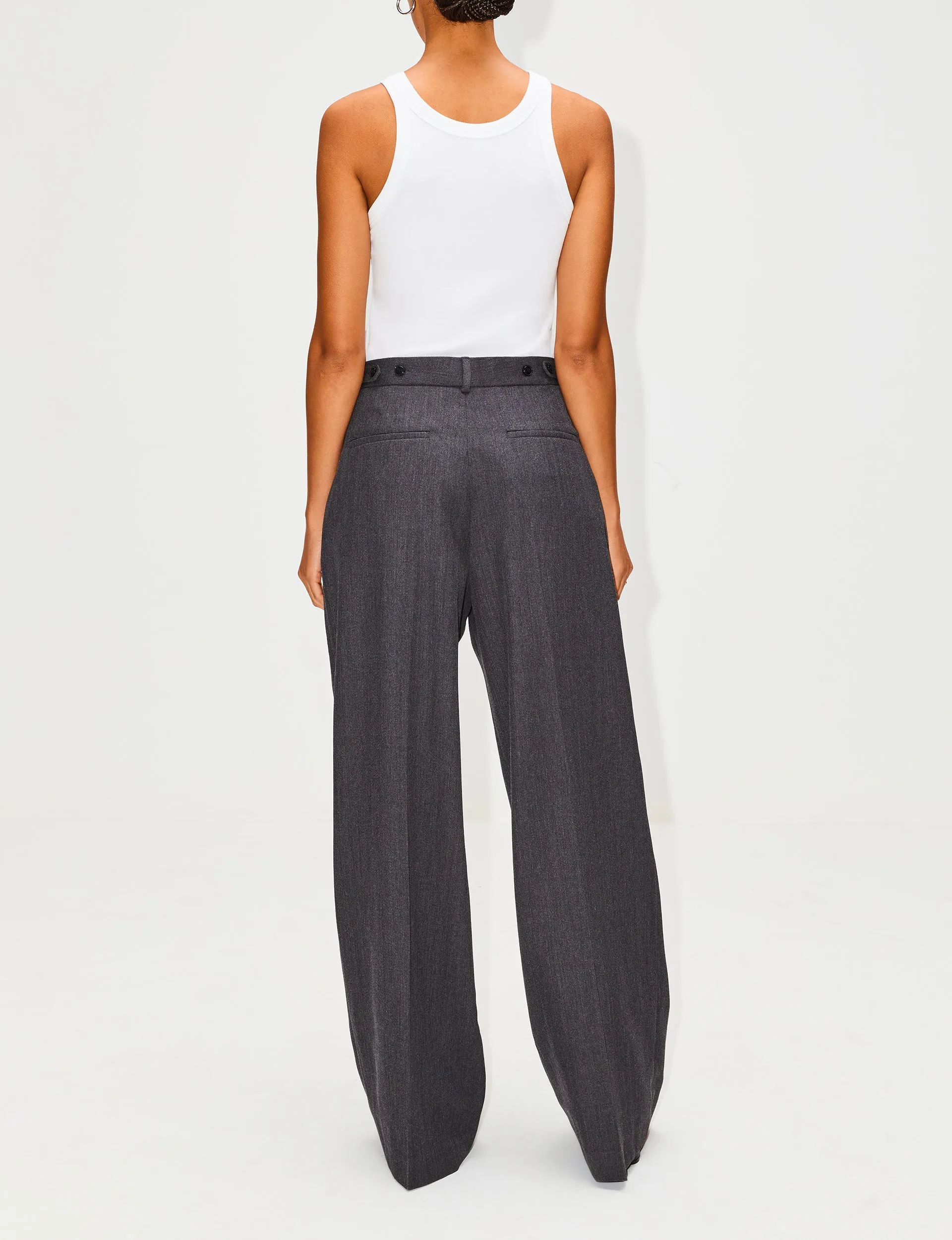 Wide Leg Trouser