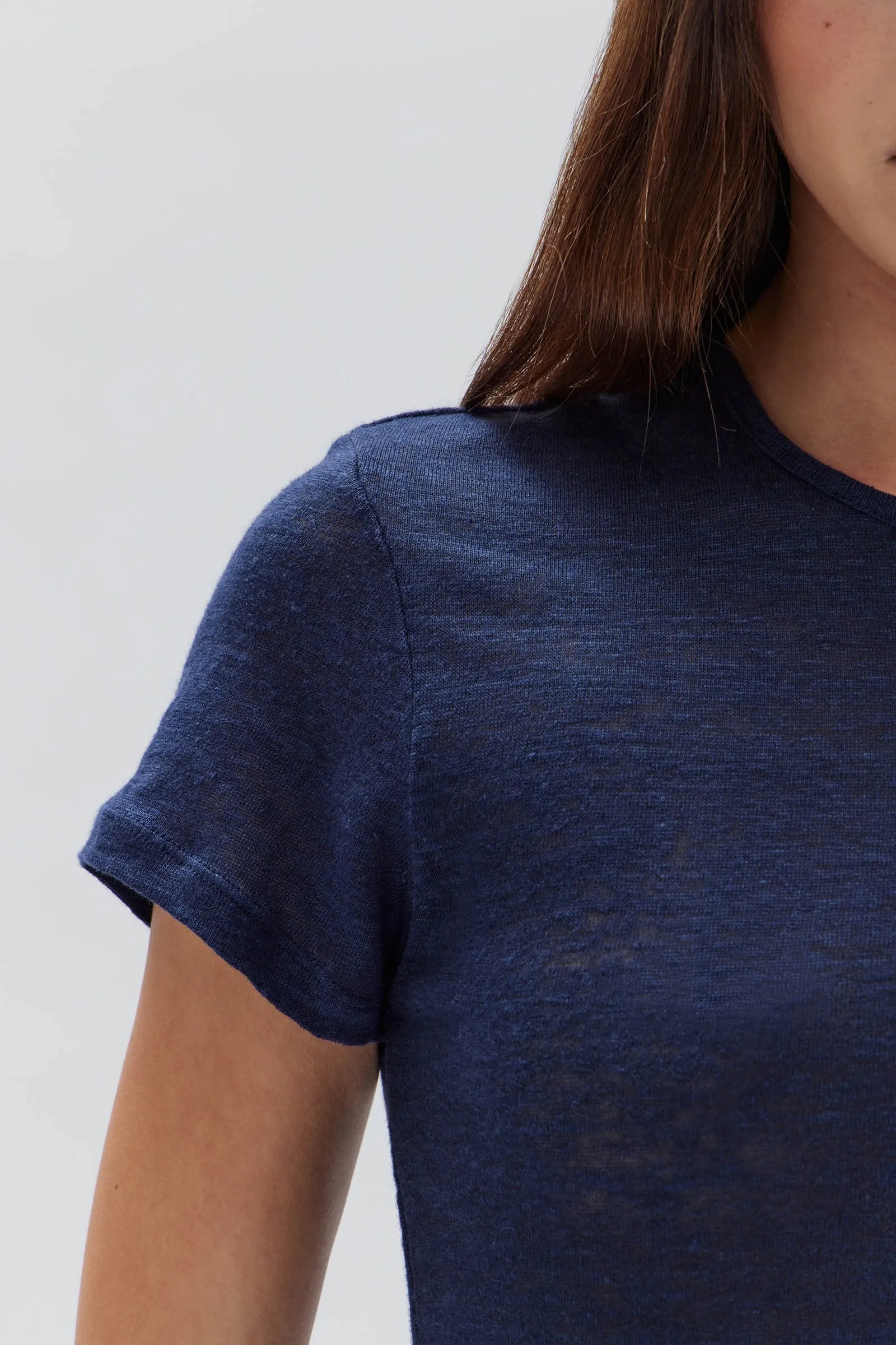 Womens Seaford Linen Tee