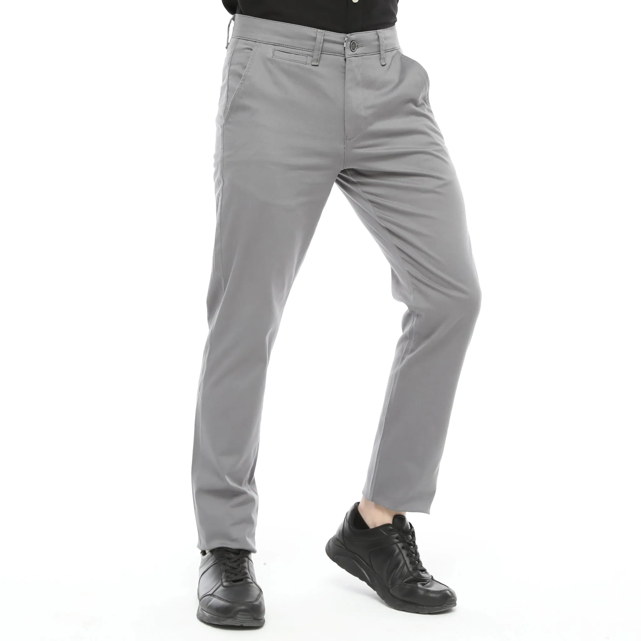 Xact Mens Classic Soft Twill Stretch Chino Trouser