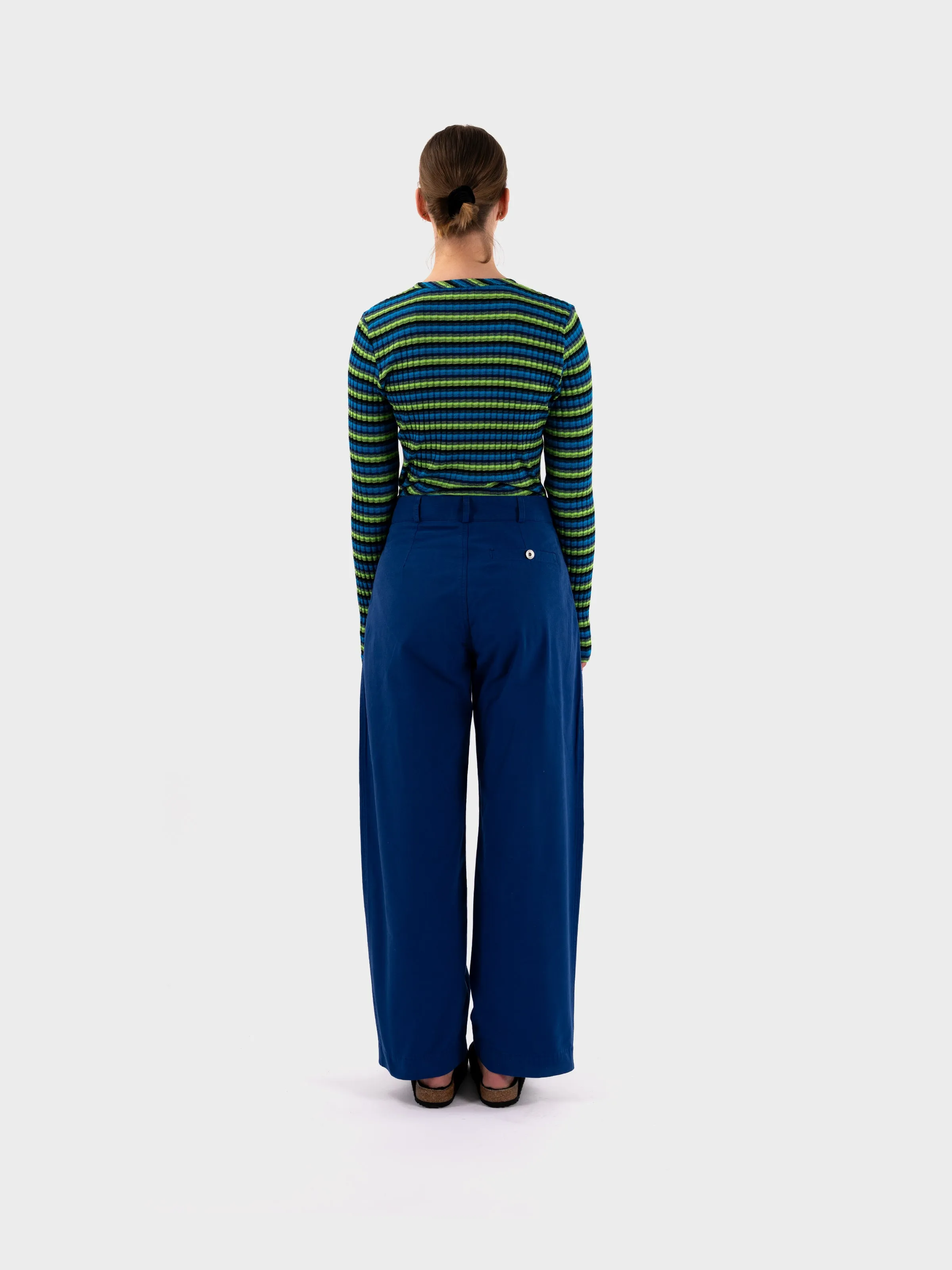 YMC Peggy Trousers - Blue